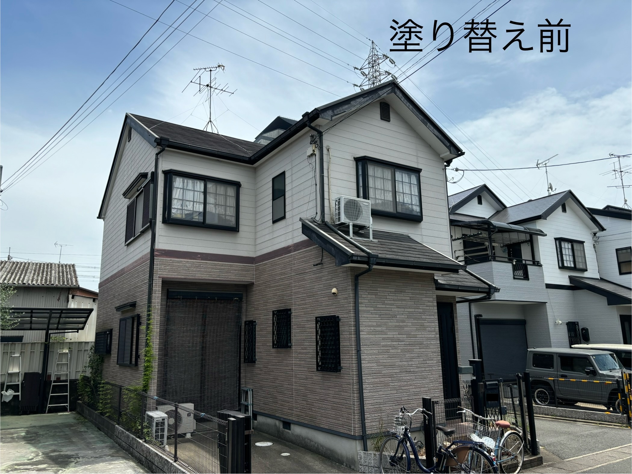 南区K様邸の施工前写真その1