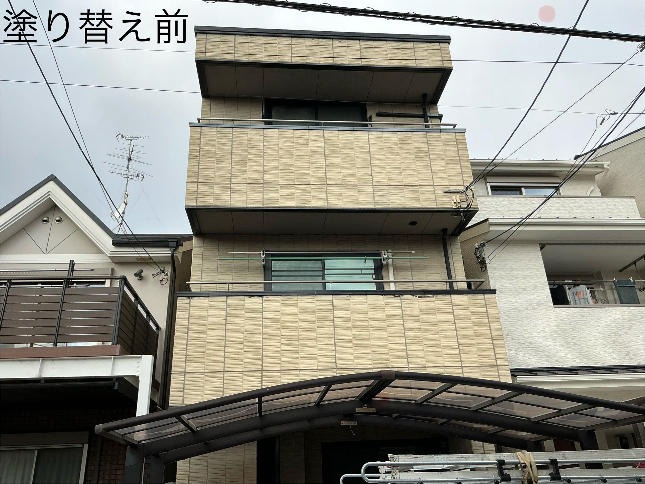 上京区H様邸の施工前写真その1