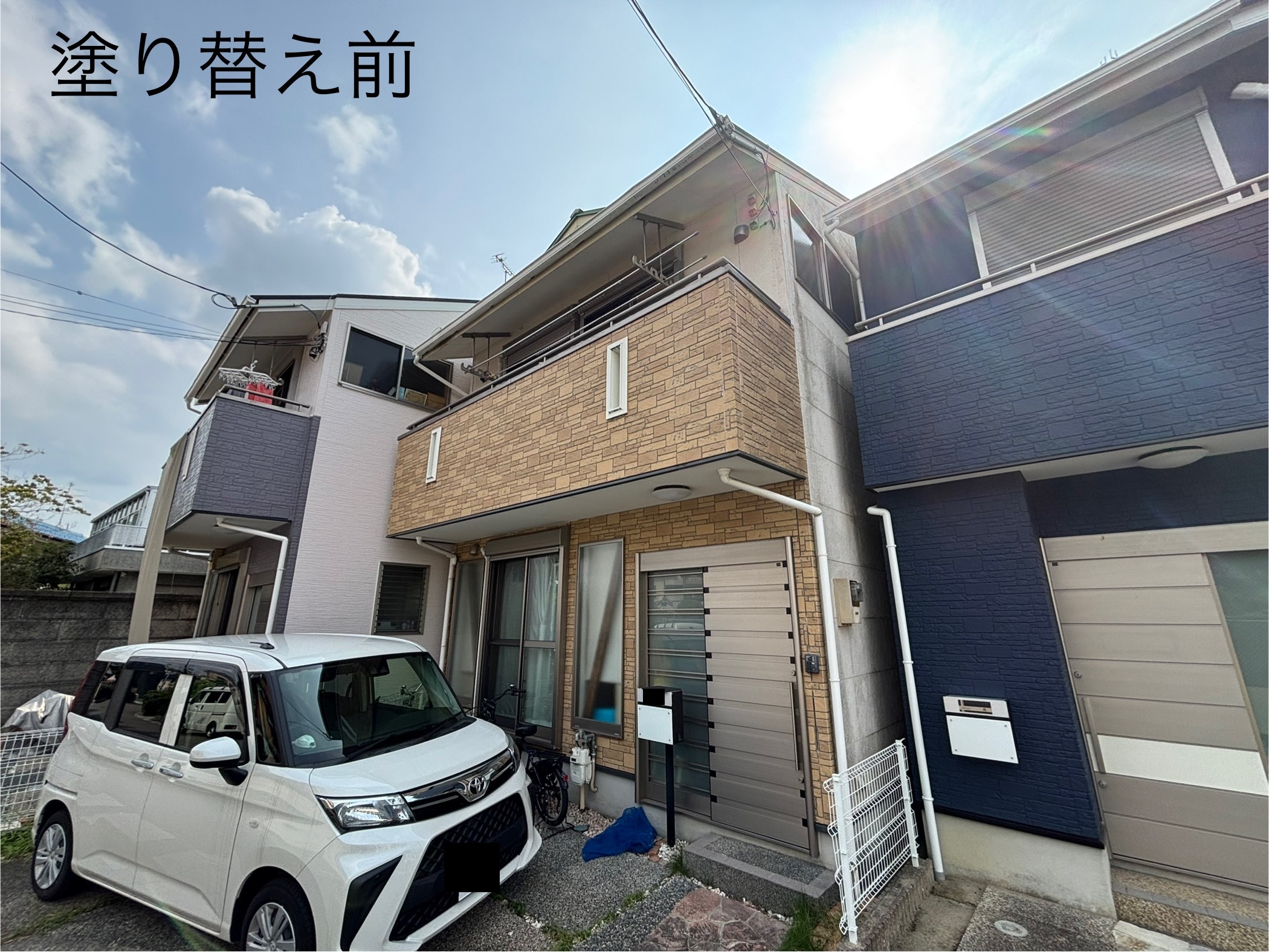 向日市K様邸の施工前写真その2